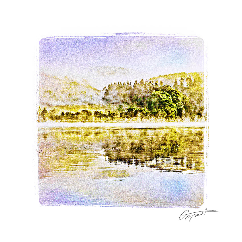 Lac de La Raviège en Occitanie